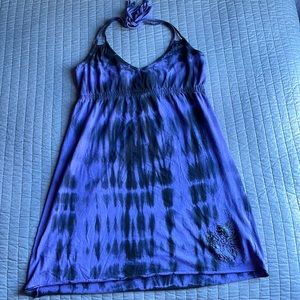 Fox Riders Co halter mini dress.